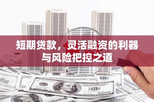 索县短期贷款，灵活融资的利器与风险把控之道