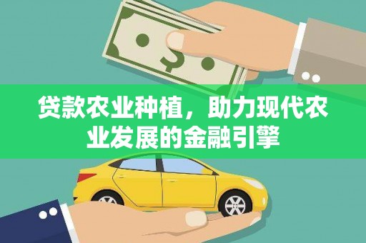 信阳贷款农业种植，助力现代农业发展的金融引擎