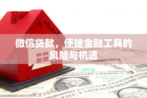 竹南微信贷款，便捷金融工具的风险与机遇