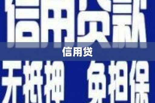 崇左信用贷