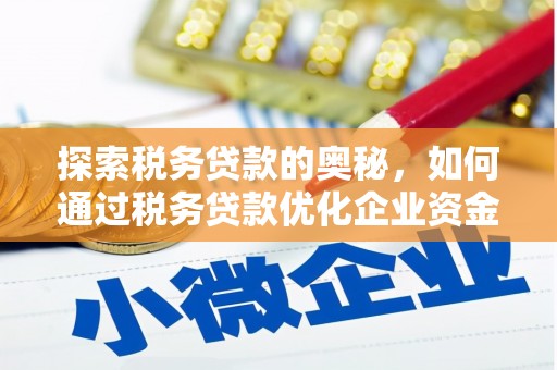 英德探索税务贷款的奥秘，如何通过税务贷款优化企业资金流