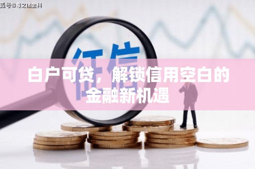 江东白户可贷，解锁信用空白的金融新机遇