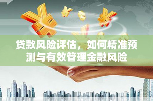 濠江贷款风险评估，如何精准预测与有效管理金融风险