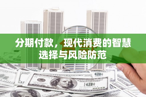 安居分期付款，现代消费的智慧选择与风险防范