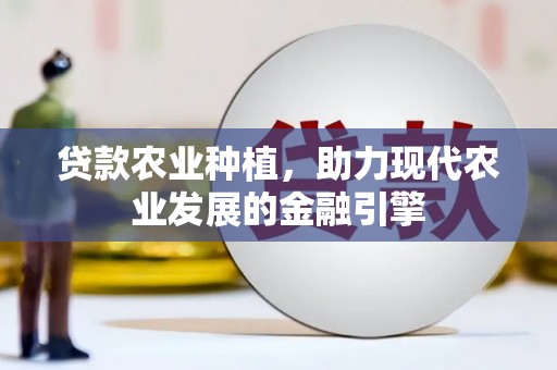 马龙贷款农业种植，助力现代农业发展的金融引擎