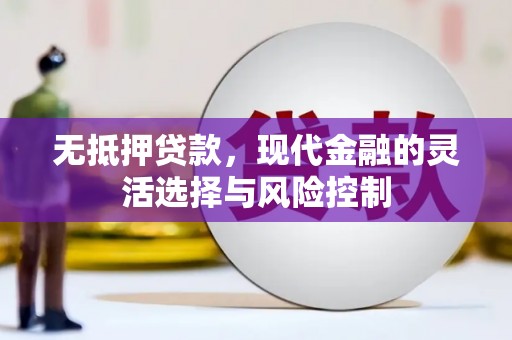 福海无抵押贷款，现代金融的灵活选择与风险控制