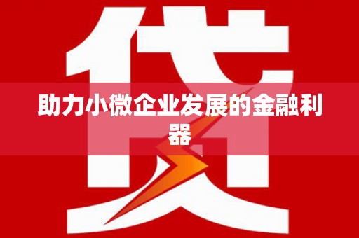 屯门助力小微企业发展的金融利器