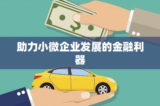 东方助力小微企业发展的金融利器