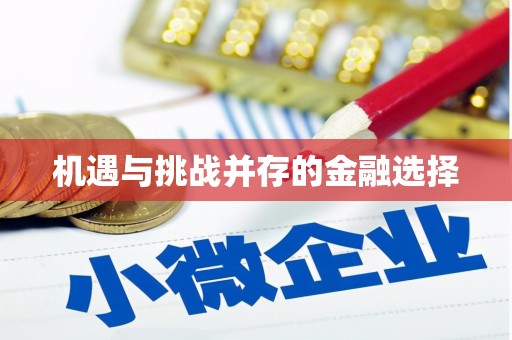 紫云机遇与挑战并存的金融选择